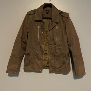 Army Green ZipUp Jacket